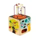 Cub din lemn cu activitati Janod Multi-Activity Looping Toy