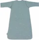 Sac de dormit cu maneci detasabile Jollein Twinkling Sea Green, 90 cm foto