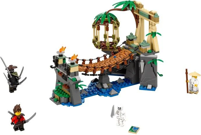 LEGO Ninjago - Битва Гармадона и Мастера Ву foto