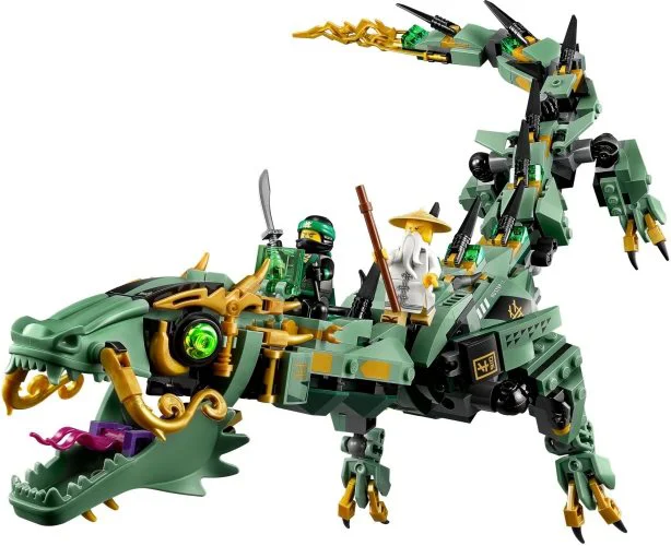 LEGO Ninjago - Механический Дракон Зелёного Ниндзя foto