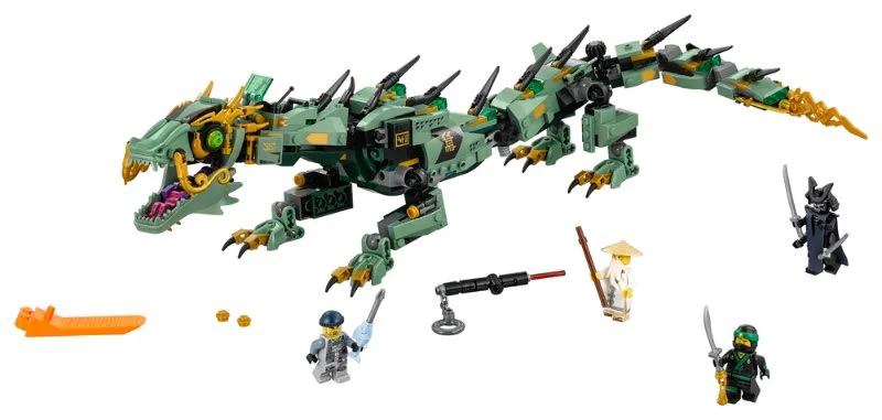 LEGO Ninjago - Механический Дракон Зелёного Ниндзя foto