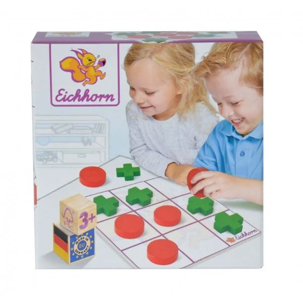 Joc educativ din lemn Eichhorn "Skill", 12 piese foto