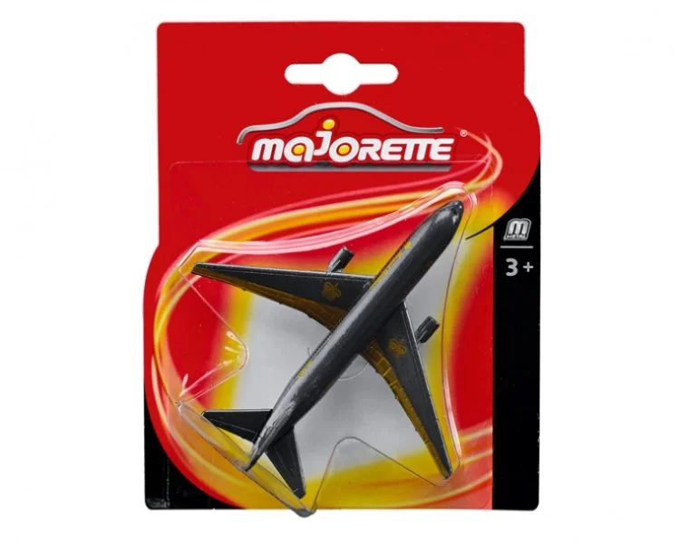 Jucarie Majorette Avion de pasageri din metal, 13 cm
