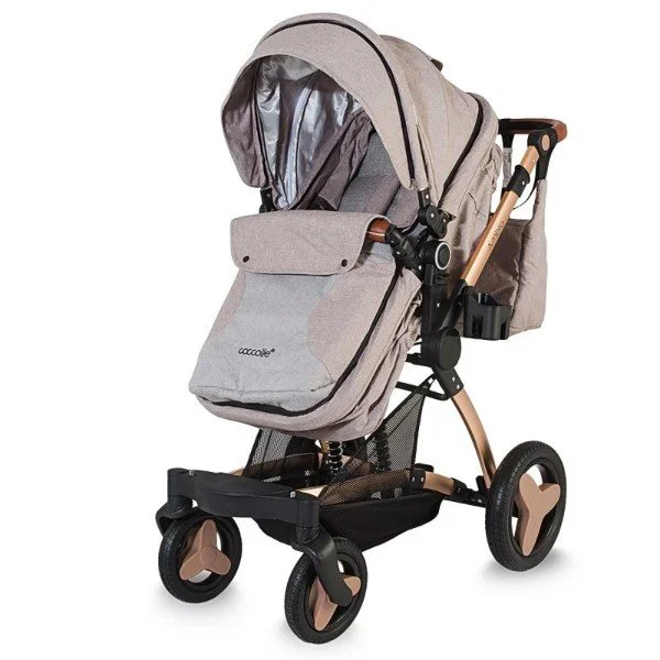 Коляска 3 в 1 Coccolle Ambra Beige