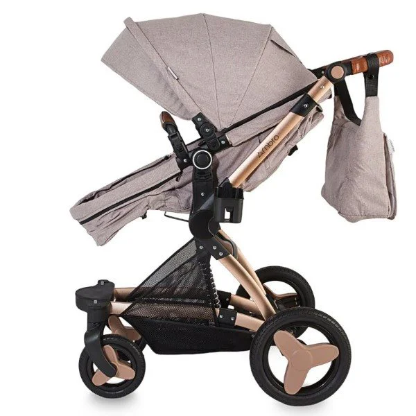 Коляска 3 в 1 Coccolle Ambra Beige