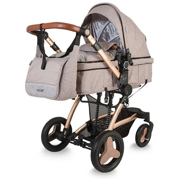 Коляска 3 в 1 Coccolle Ambra Beige