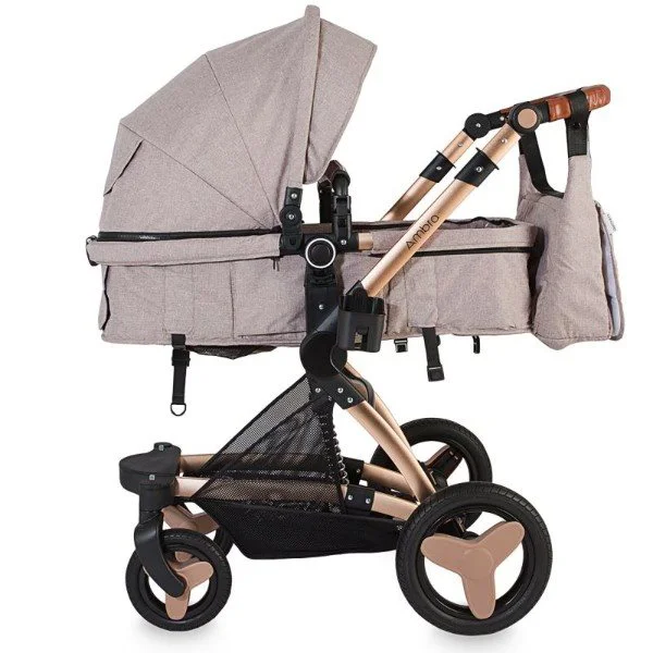 Коляска 3 в 1 Coccolle Ambra Beige