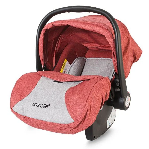 Коляска 3 в 1 Coccolle Ambra Brick-Red