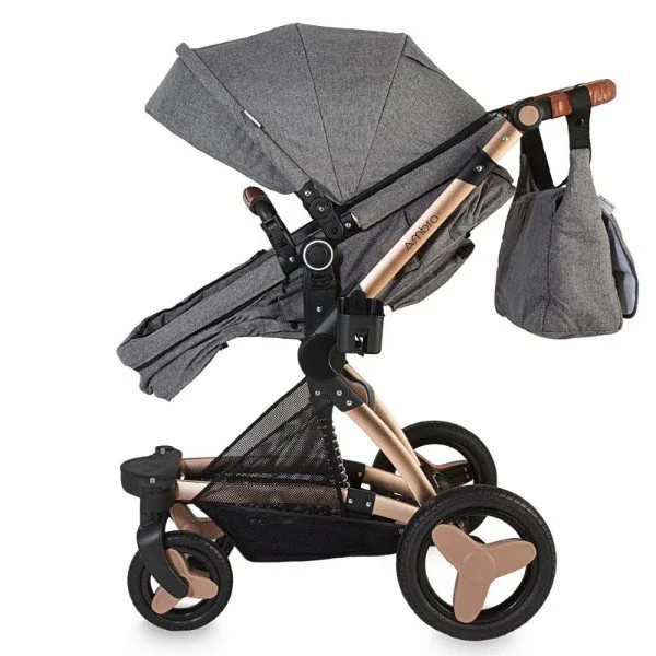 Коляска 3 в 1 Coccolle Ambra Grey