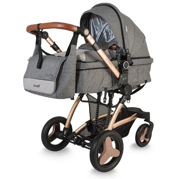 Коляска 3 в 1 Coccolle Ambra Grey