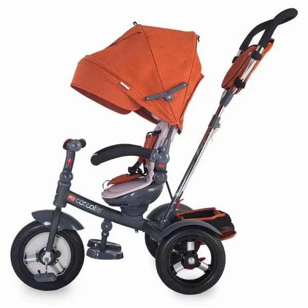 Tricicleta Coccolle Giro Plus Caramiziu foto