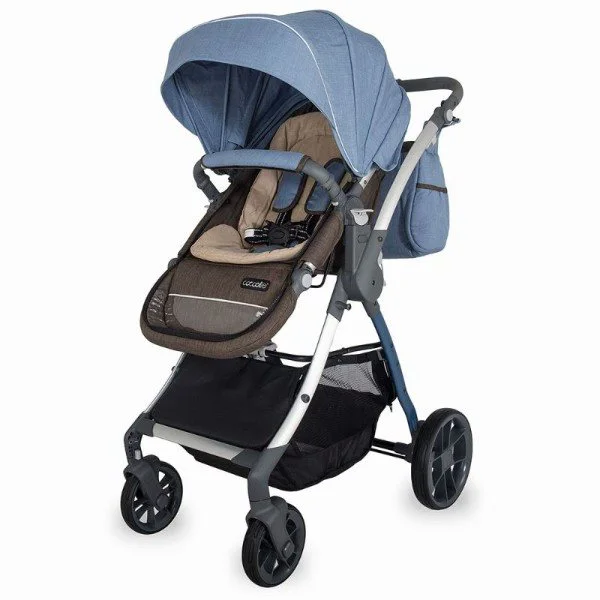 Коляска модульная 3 в 1 Coccolle Acero Синяя