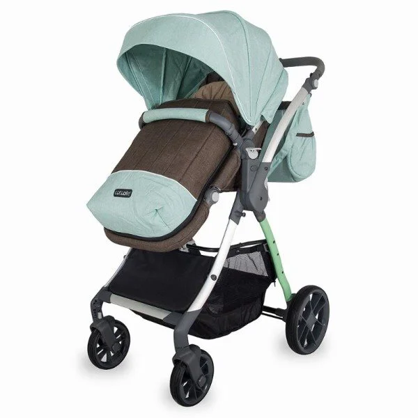 Коляска модульная 3 в 1 Coccolle Acero Ментол