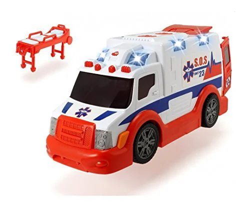 Ambulanta mare Dickie cu sunet si lumina, 42 cm foto
