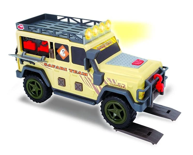 Jeep mare Dickie Safari cu sunet si lumina, 33 cm foto