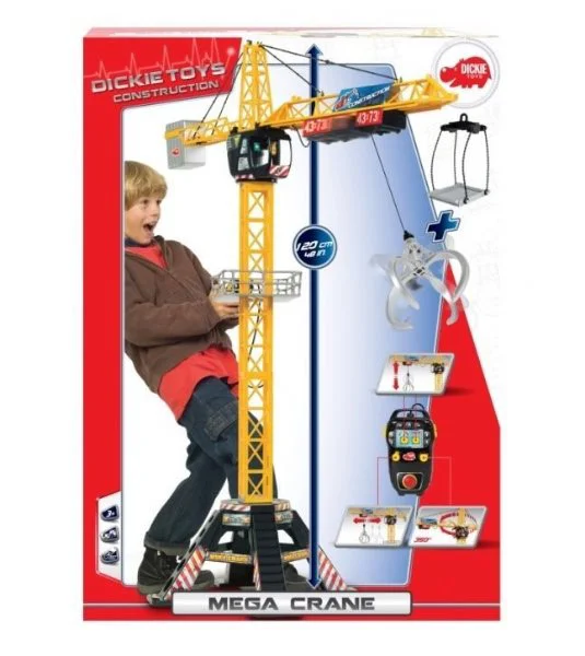 Macara gigantica Dickie cu telecomanda, 120 cm foto