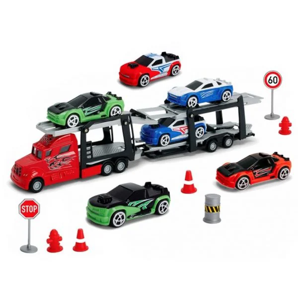 Set de masini Dickie Transporter Set, 28 cm foto