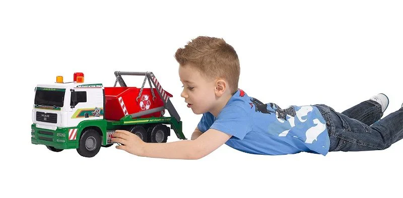 Camion cu container mare Dickie Air Pump Container Truck, 48 cm foto