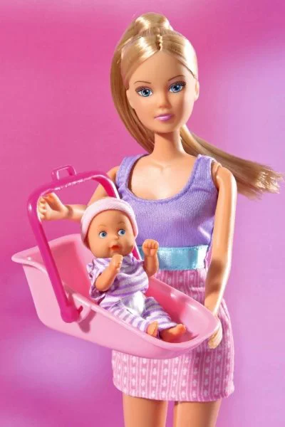 Papusa Simba Steffi "Babysitter", 29 cm foto