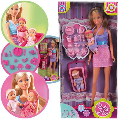 Papusa Simba Steffi "Babysitter", 29 cm foto
