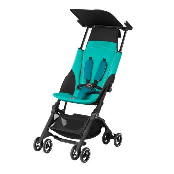 Carucior de vara GB Pockit+ Capri Blue foto