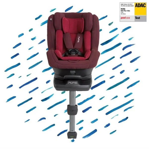 Scaun auto cu isofix Nuna REBL PLUS 360 i-Size 0-18.5 kg Berry