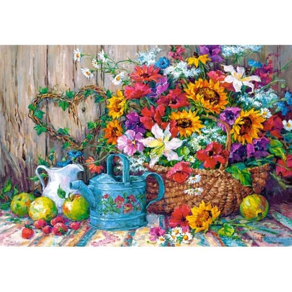 Puzzle Castorland Fresh from the garden, 1500 piese foto