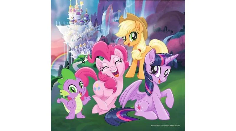 Puzzle Trefl My Little Pony "Magic of Friendship", 3 in 1 (20+36+50 piese) foto