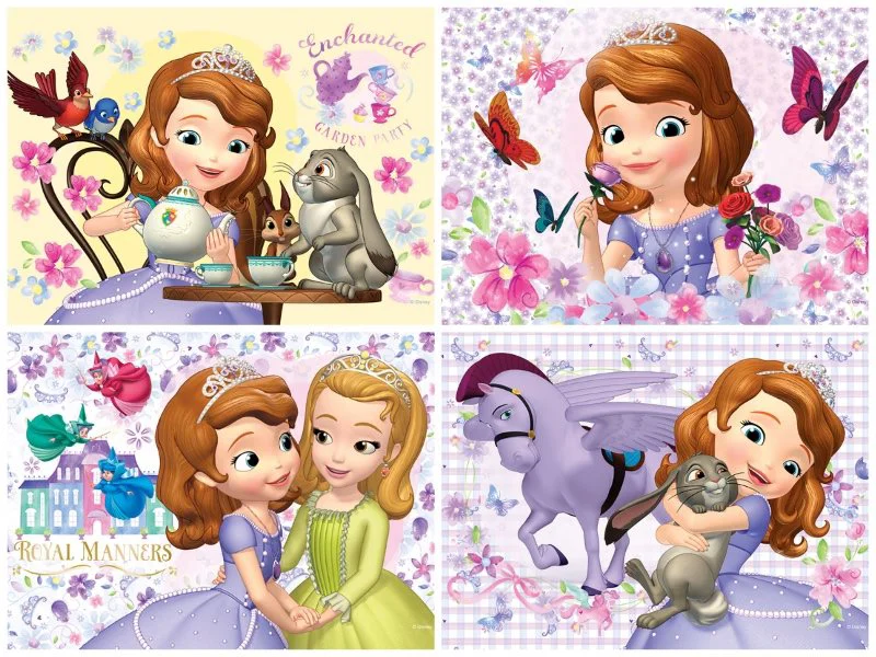Puzzle Trefl Disney Princess Sofia the First, 54 MINI piese foto