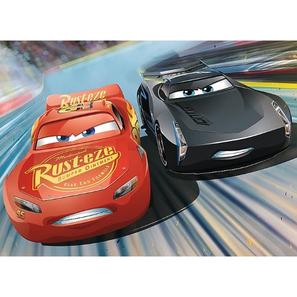 Puzzle Trefl Disney Cars 3 "First at the finish line", 20 MINI MAXI piese foto
