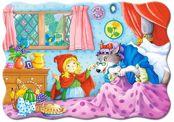 Puzzle Castorland Little Red Riding Hood, 30 MIDI piese foto