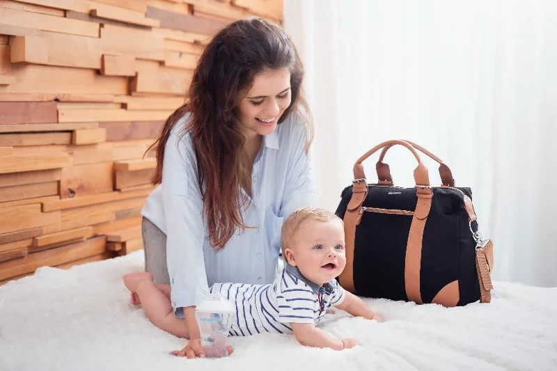 Сумка для родителей BabyOno "ICONIC" Black foto