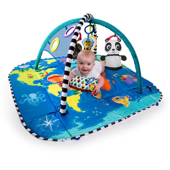 Развивающий коврик 5 в 1 Baby Einstein World of Discovery