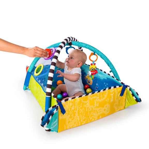 Развивающий коврик 5 в 1 Baby Einstein World of Discovery