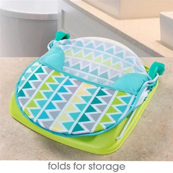 Шезлонг для купания Summer Infant Deluxe Triangle Stripes foto