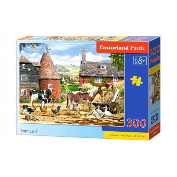 Puzzle Castorland Farmyard, 300 piese foto