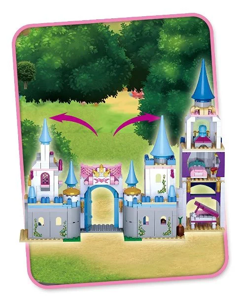 Конструктор Sluban Girl's Dream Sapphire Castle foto