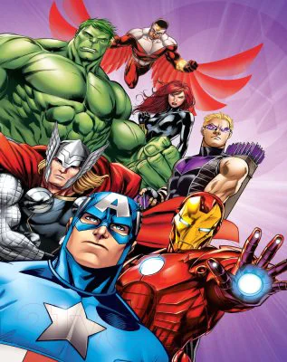 Puzzle Clementoni Marvel The Avengers, 100 piese foto