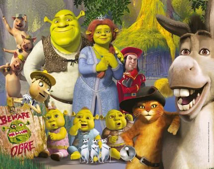 Puzzle Clementoni DreamWorks Shrek, 180 piese foto
