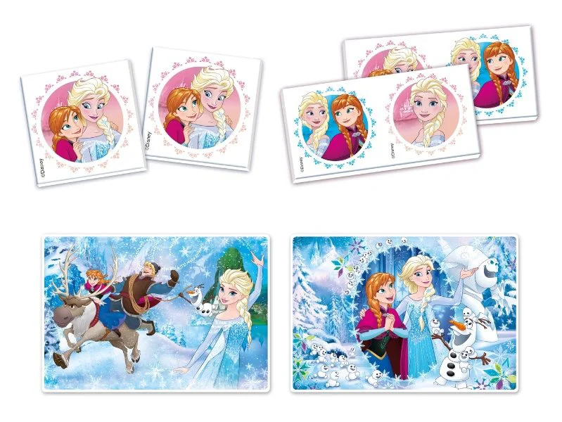 Puzzle Clementoni Disney Frozen + Memo + Domino, 4 in 1 (30+30 piese) foto