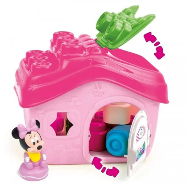 Casuta Clementoni Clemmy Baby Parc + cuburi moi