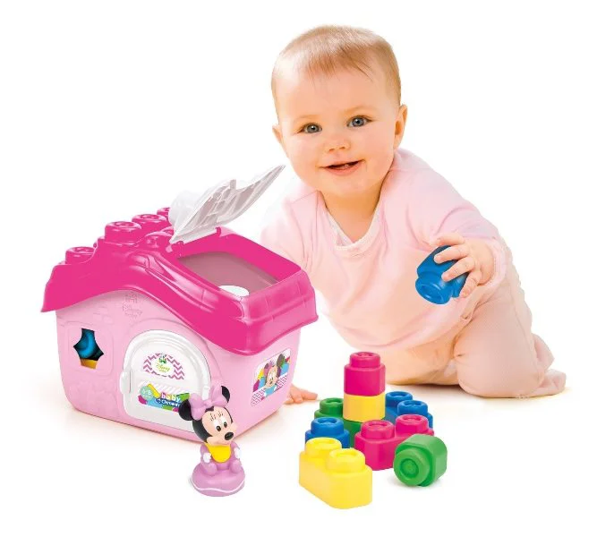 Casuta Clementoni Clemmy Baby Parc + cuburi moi