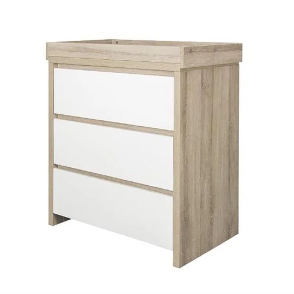 Comoda Tutti Bambini Modena White &amp; Oak