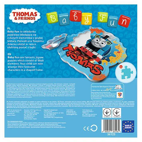 Puzzle Trefl Baby Fun Thomas and Friends, 6 piese foto
