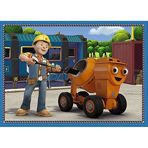 Пазл Trefl Bob the Builder Busy day, 4 в 1 (35+48+54+70 эл.) foto