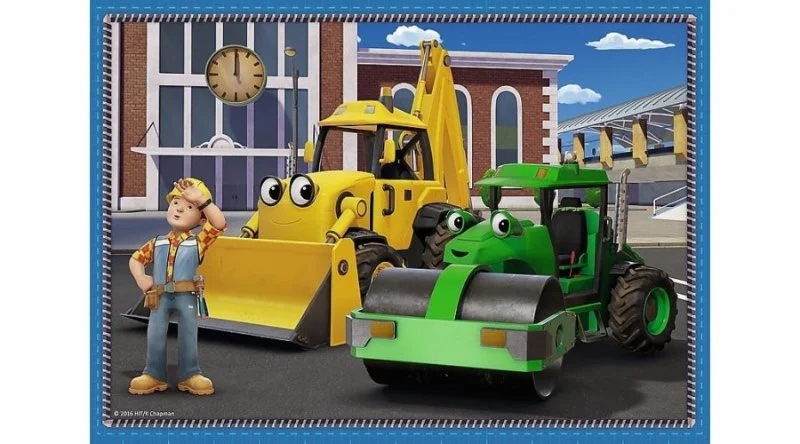 Пазл Trefl Bob the Builder Busy day, 4 в 1 (35+48+54+70 эл.) foto