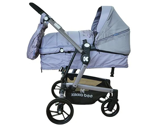 Carucior transformabil 2 in 1 Kikka Boo Jasper Owls Gray foto