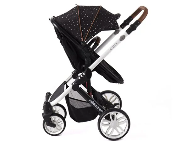 Carucior transformabil 2 in 1 Kikka Boo Dotty Light Blue foto