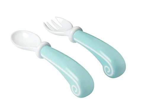 Set de hranire Badabulle Blue Beaver, 5 piese foto