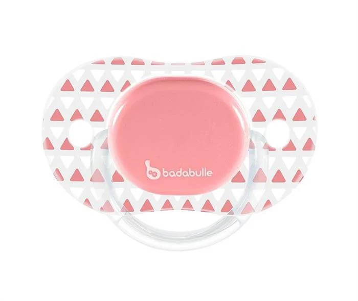 Suzete ortodontice reversibile Badabulle Azdec Girl (0-6 luni), 2 buc.